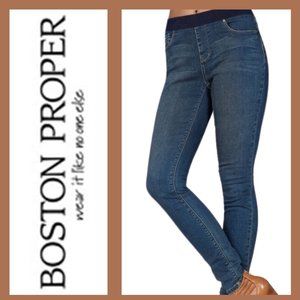 BOSTON PROPER BOOTCUT PULL UP JEANS - Sz 2